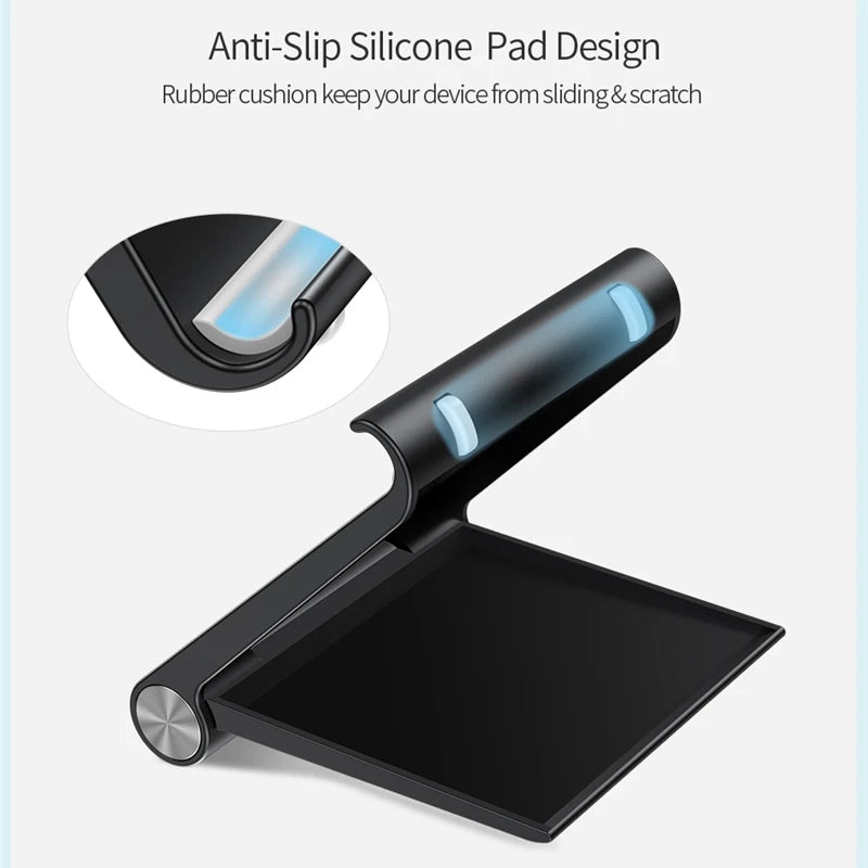 Soporte Portátil para Celular y Tablet — Escritorio y Viaje