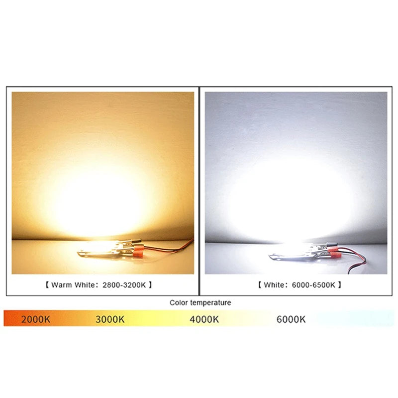Chip LED COB 10W a 50W – 220V IP65 Sin Driver para Reflectores, Focos y Proyectores DIY