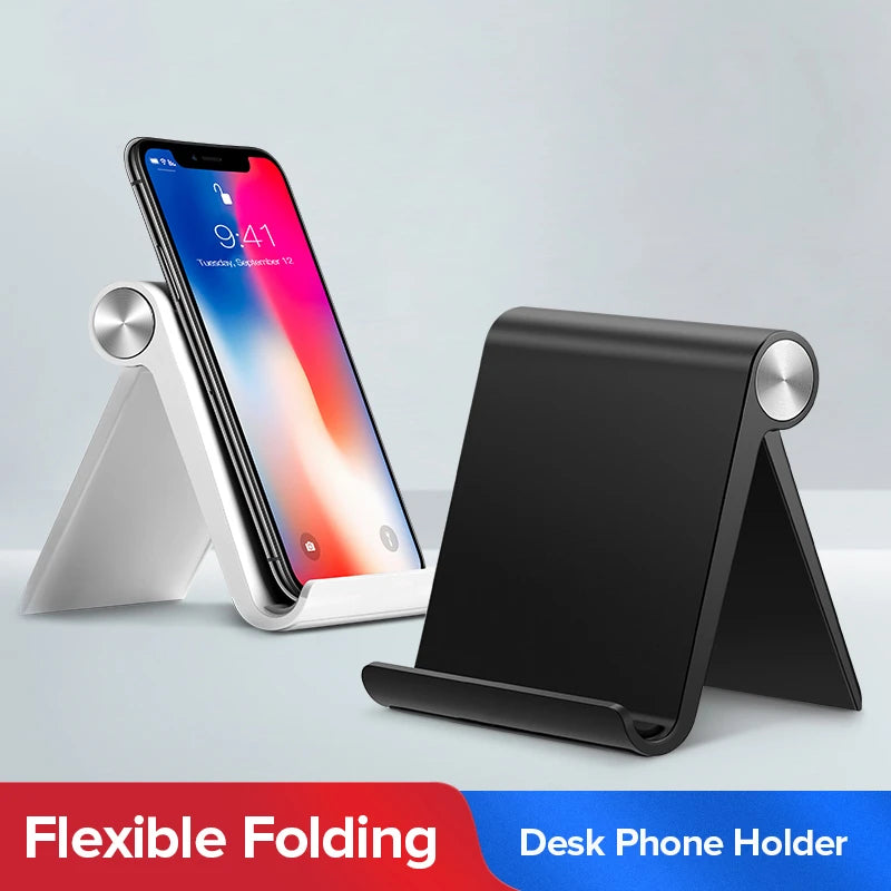 Soporte Portátil para Celular y Tablet — Escritorio y Viaje