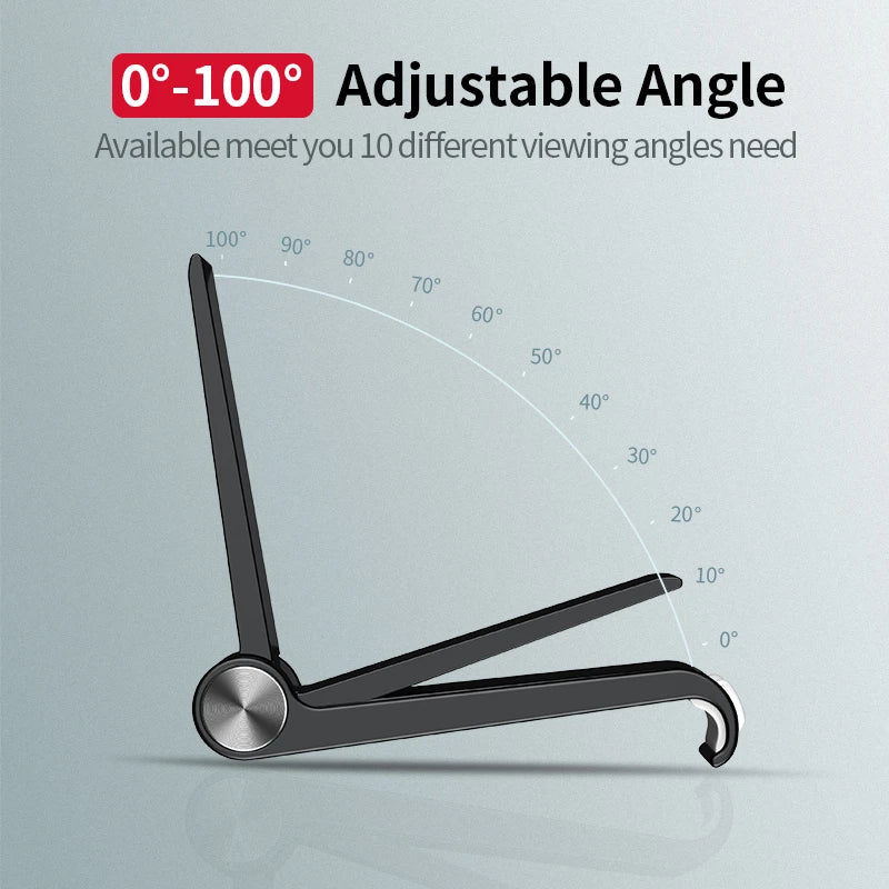 Soporte Portátil para Celular y Tablet — Escritorio y Viaje