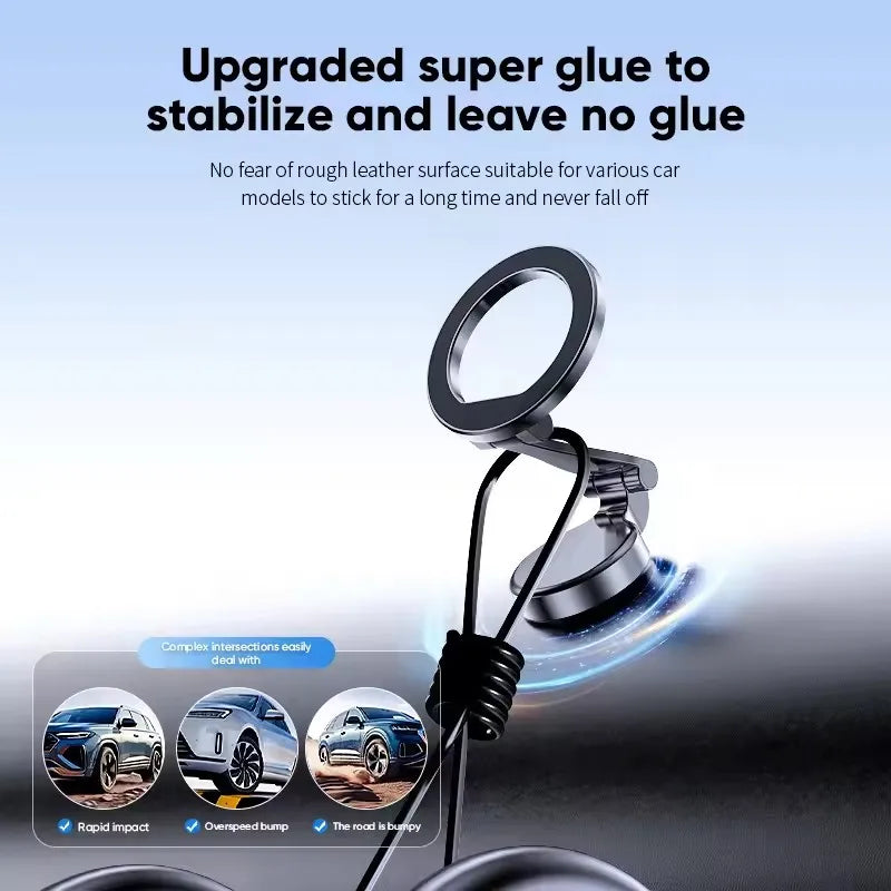 Soporte MagSafe 1080° para Auto — Sujeción Magnética para iPhone