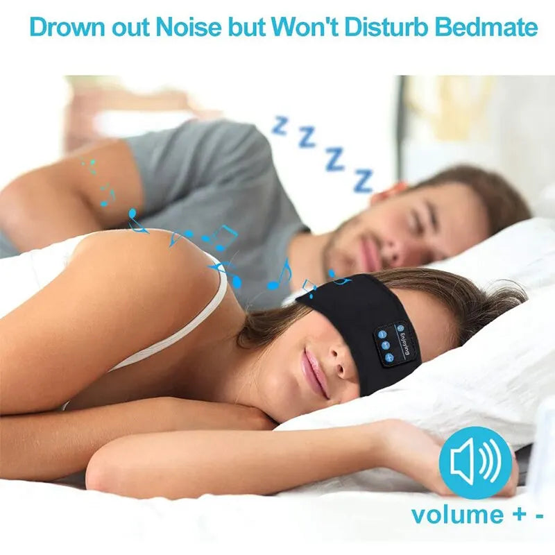 Audífonos Banda Inalámbricos para Dormir con Bluetooth