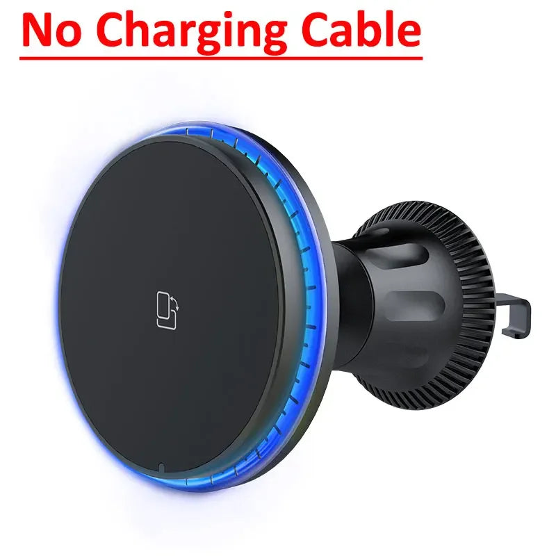 Soporte para Auto con Carga Inalámbrica RGB — MagSafe 15W