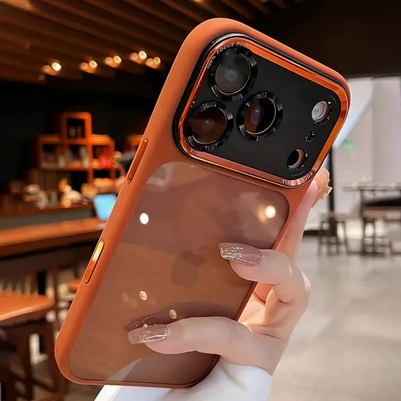 Funda Transparente con Bordes Reforzados para iPhone — Protección Total