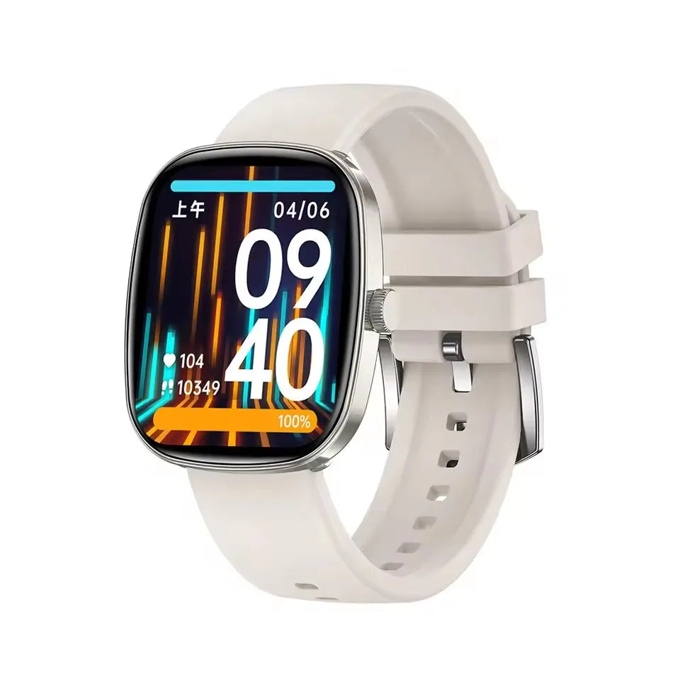 Smartwatch 1.44" – Llamadas Bluetooth, Monitor de Oxígeno y Presión Arterial para Hombre y Mujer