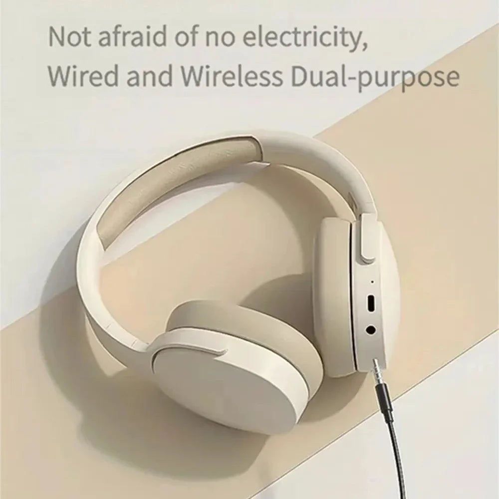 Headphones Gaming Plegables Bluetooth 5.3 con Modo Dual