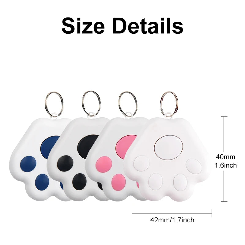 Mini Rastreador GPS Bluetooth – Localizador AntiPérdida para Llaves, Mascotas, Niños y Mochilas