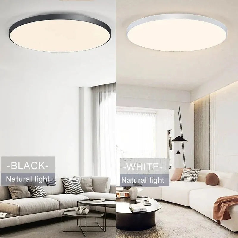 Lámpara de Techo LED Inteligente 36W/50W – Regulable con App y Control Remoto para Sala y Recamara