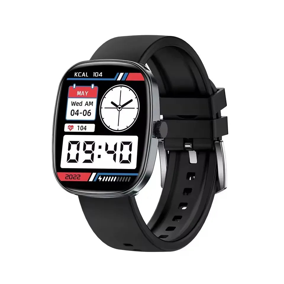 Smartwatch 1.44" – Llamadas Bluetooth, Monitor de Oxígeno y Presión Arterial para Hombre y Mujer