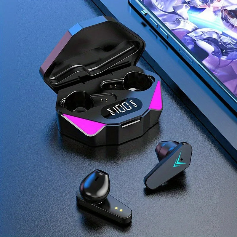 Audífonos Inalámbricos X15 Gamer con Luz LED