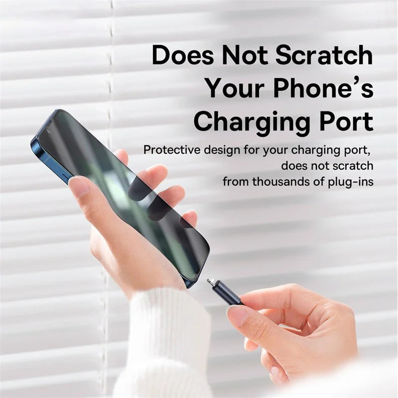 Cable Baseus USB Carga Rápida para iPhone — Type-C y Lightning