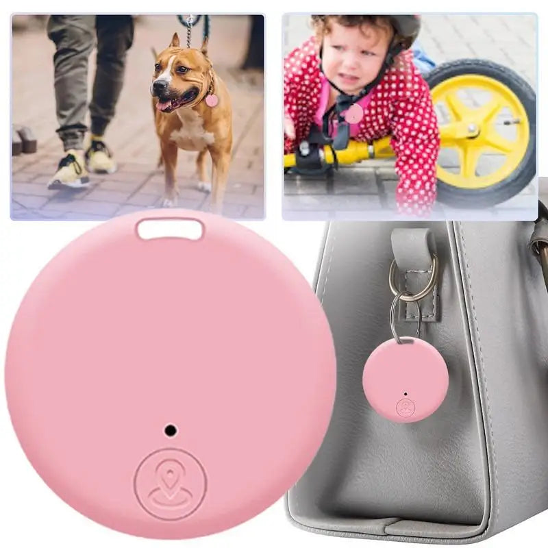 Mini Localizador GPS AntiPérdida – Llavero Bluetooth para Mascotas, Niños, Cartera y Llaves