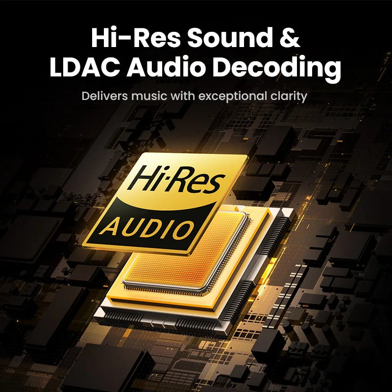 UGREEN Max5c Audífonos Premium ANC Hi-Res con Audio Espacial