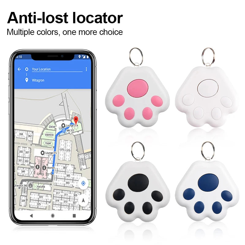 Mini Rastreador GPS Bluetooth – Localizador AntiPérdida para Llaves, Mascotas, Niños y Mochilas