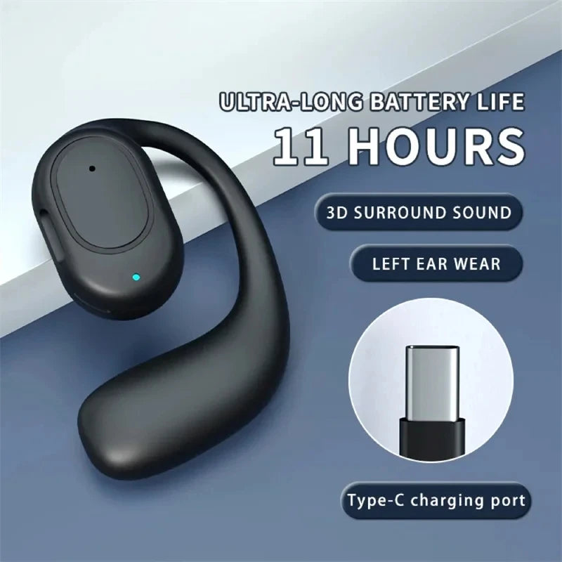 Audífonos Bluetooth Conducción Ósea Manos Libres para Manejar