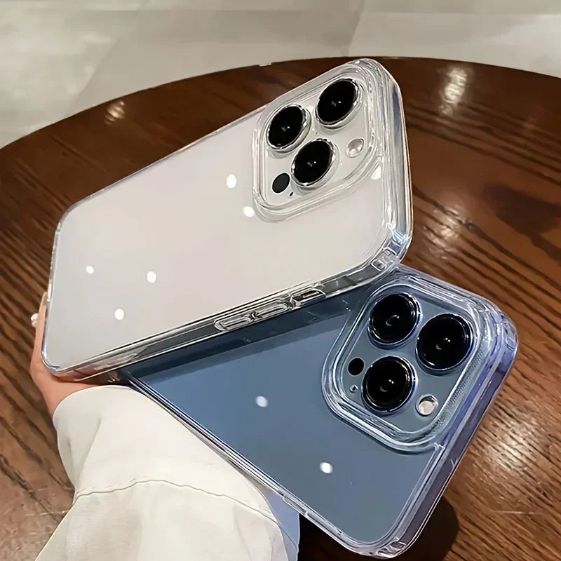 Funda Transparente Acrílica para iPhone — Ultra Clara y Resistente