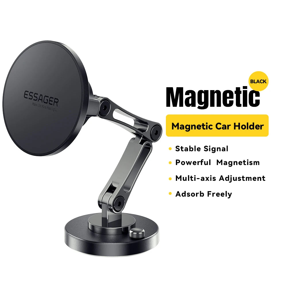 Soporte Magnético para Auto con Carga Inalámbrica Essager — 15W MagSafe