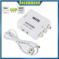 Adaptador RCA a HDMI 1080P — Conecta tu TV Antigua al HDMI