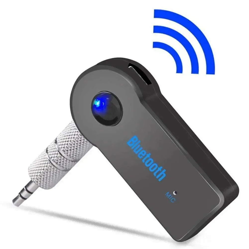 Adaptador Bluetooth 5.0 para Auto con Entrada AUX 3.5mm Manos Libres