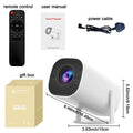 Mini Proyector 4K – WiFi, Bluetooth, Android, Portátil para Cine en Casa, Negocios y Gaming