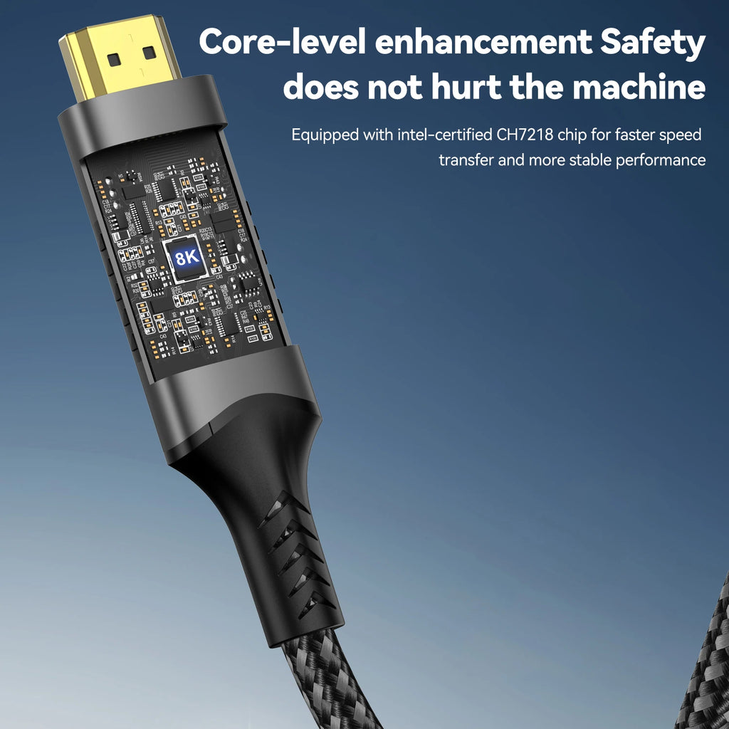 Cable USB-C a HDMI 8K/4K para MacBook, iPad y Laptop — Alta Velocidad