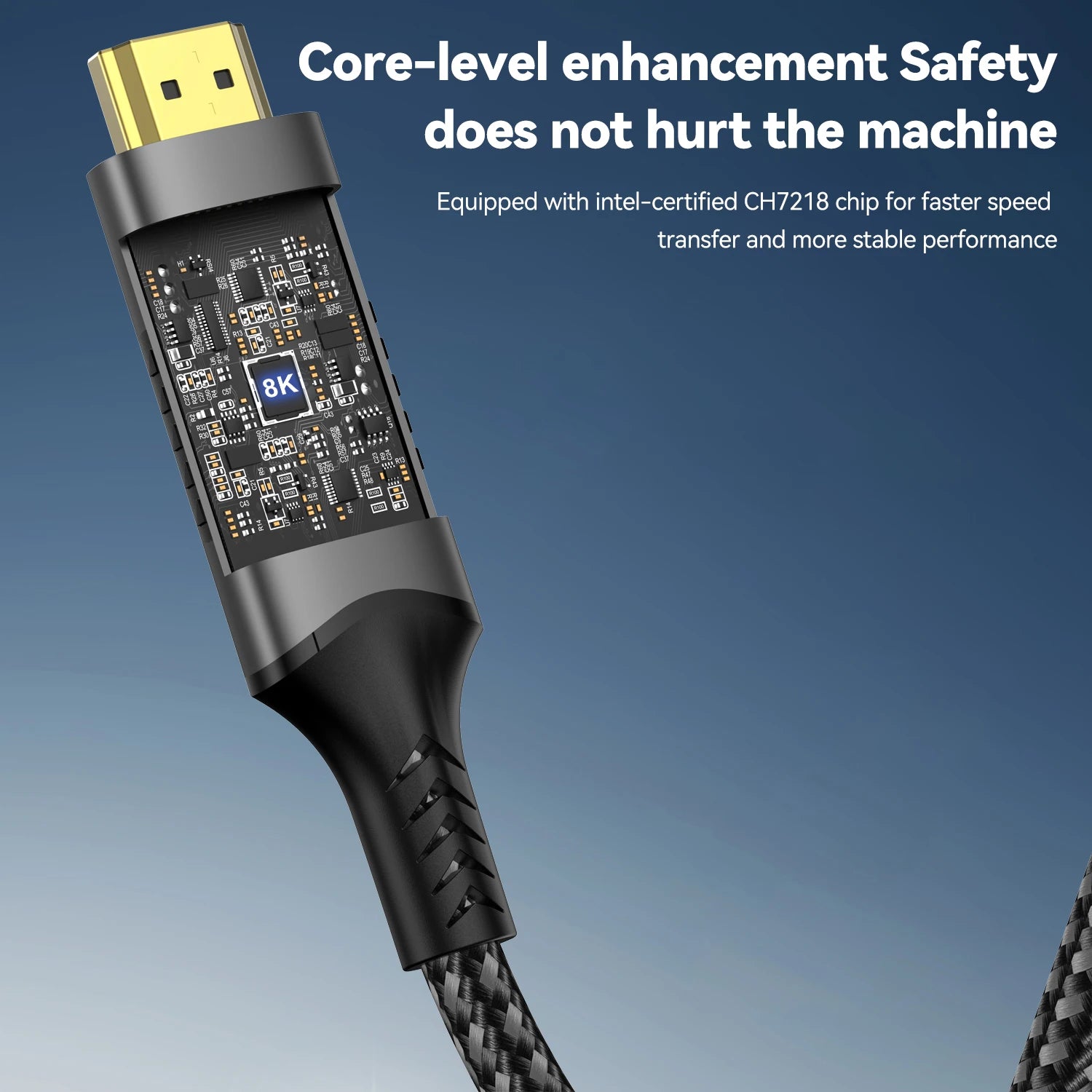 Cable USB-C a HDMI 8K/4K para MacBook, iPad y Laptop — Alta Velocidad
