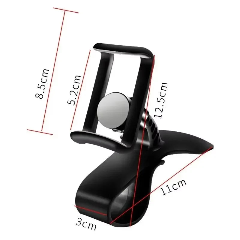 Soporte Giratorio 360° para Auto — Tablero y Parabrisas Universal