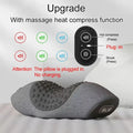 Almohada Masajeadora de Cuello – Calor, Vibración y Tracción Cervical para Alivio de Dolor