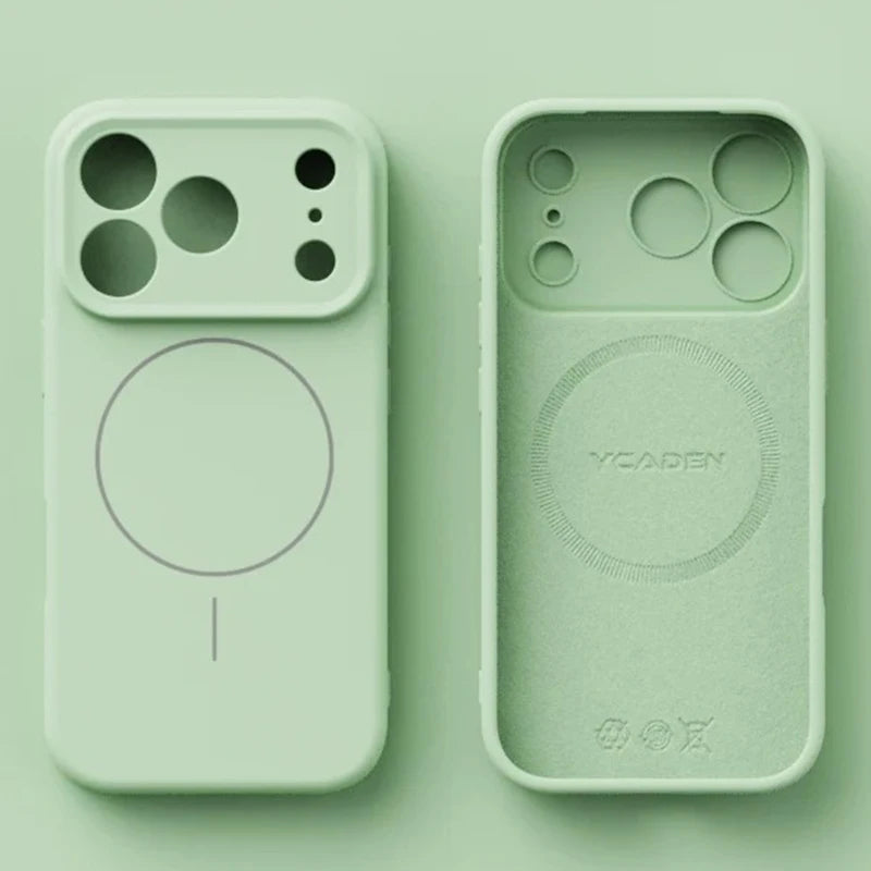 Funda Silicona Líquida Magnética para iPhone — Compatible con MagSafe