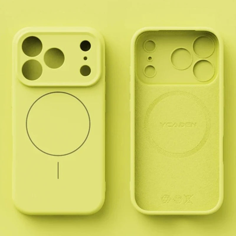 Funda Silicona Líquida Magnética para iPhone — Compatible con MagSafe