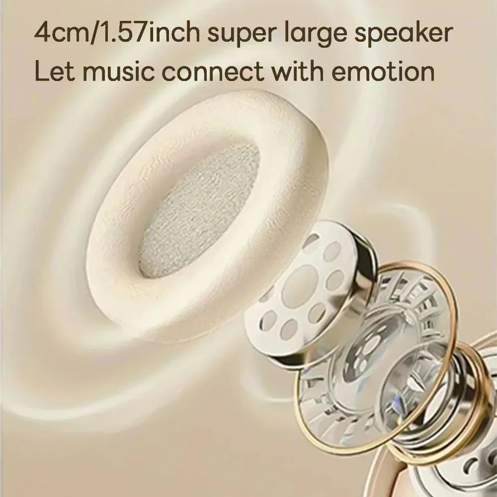 Headphones Gaming Plegables Bluetooth 5.3 con Modo Dual