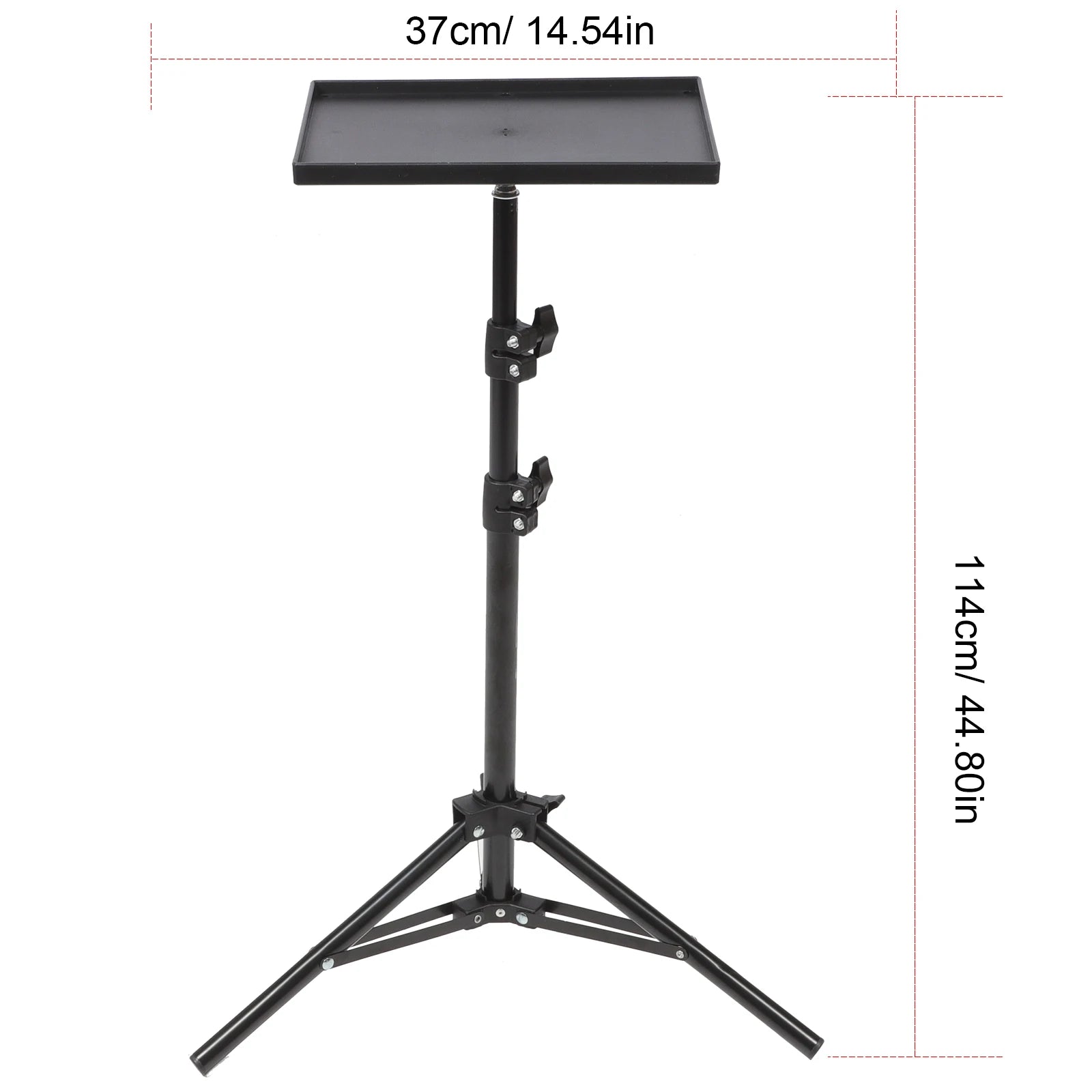 Tripíe Soporte Portátil para Proyector y Laptop – Altura Ajustable 22 a 45 cm