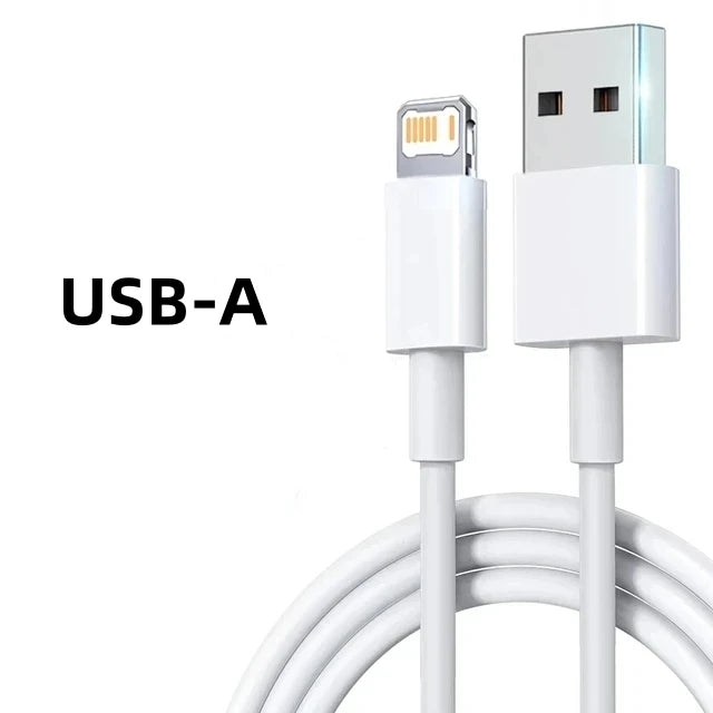 Cargador Rápido PD 35W con Cable para iPhone — USB-C Compacto