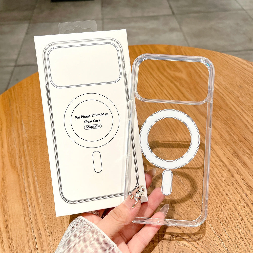 Funda Transparente MagSafe Original para iPhone — Carga Inalámbrica