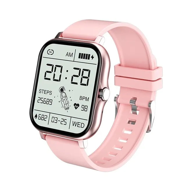 Smartwatch Deportivo 2026 – Monitor de Salud, Llamadas BT, Resistente al Agua para iOS y Android