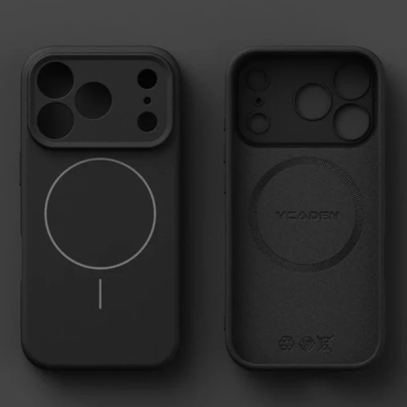 Funda Silicona Líquida Magnética para iPhone — Compatible con MagSafe