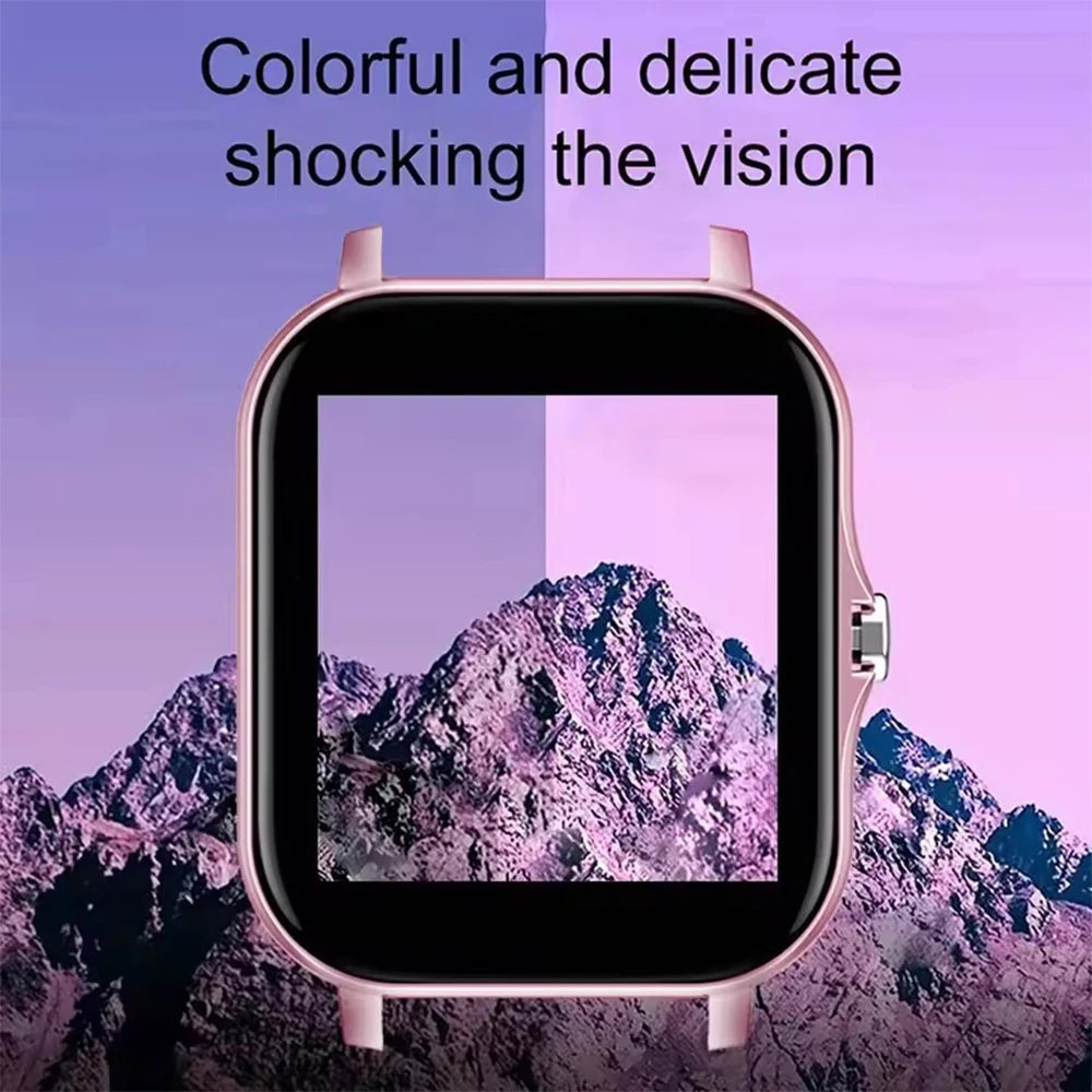 Smartwatch 1.44" – Llamadas Bluetooth, Monitor de Oxígeno y Presión Arterial para Hombre y Mujer
