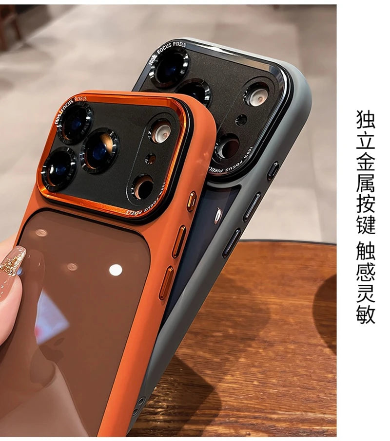 Funda Transparente con Bordes Reforzados para iPhone — Protección Total