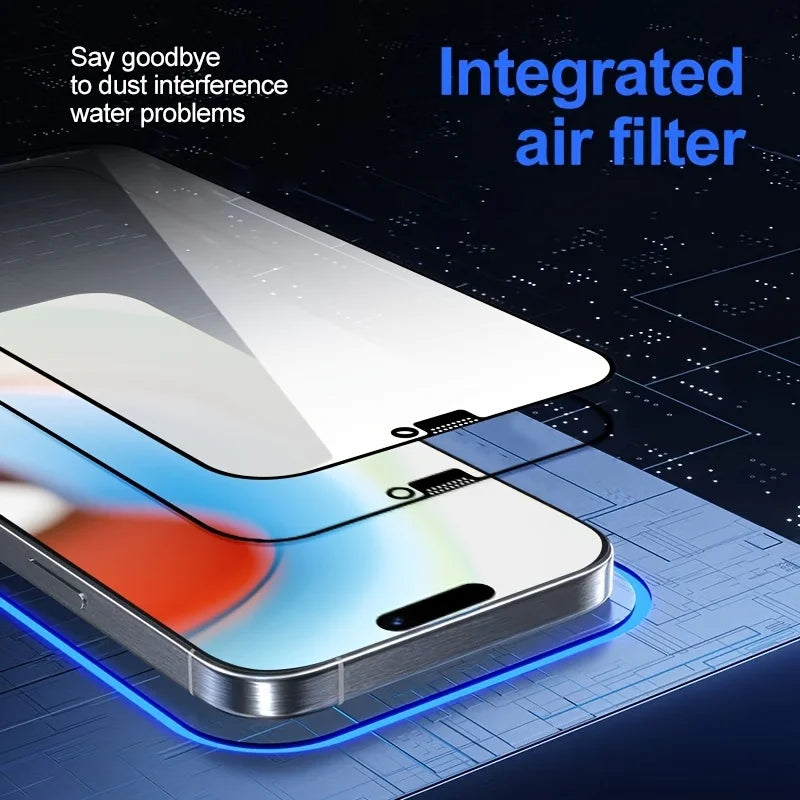 Mica de Vidrio Templado para iPhone — Paquete de 1 a 5 Piezas