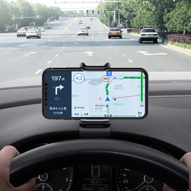 Soporte Giratorio 360° para Auto — Tablero y Parabrisas Universal