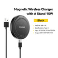 Cargador Inalámbrico Essager con Soporte 15W — Para iPhone y AirPods