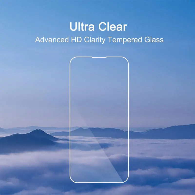 Mica de Vidrio Templado para iPhone — 3 a 5 Piezas, Todos los Modelos