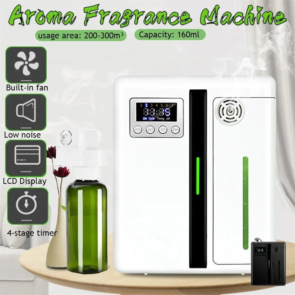 Difusor de Aroma Bluetooth 160ml – Máquina de Fragancia para Hotel, Lobby y Hogar