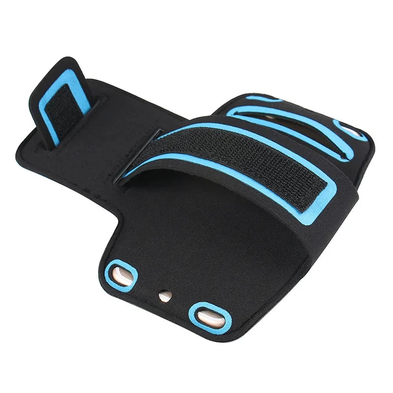 Brazalete Deportivo para Celular – Porta iPhone hasta 6.5" con Bolsillo para Tarjeta y Llaves