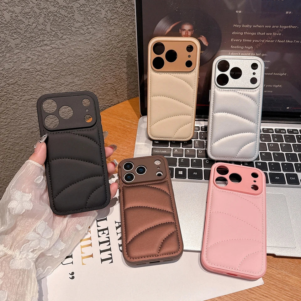 Funda Tipo Chaqueta para iPhone — Diseño Único y Resistente