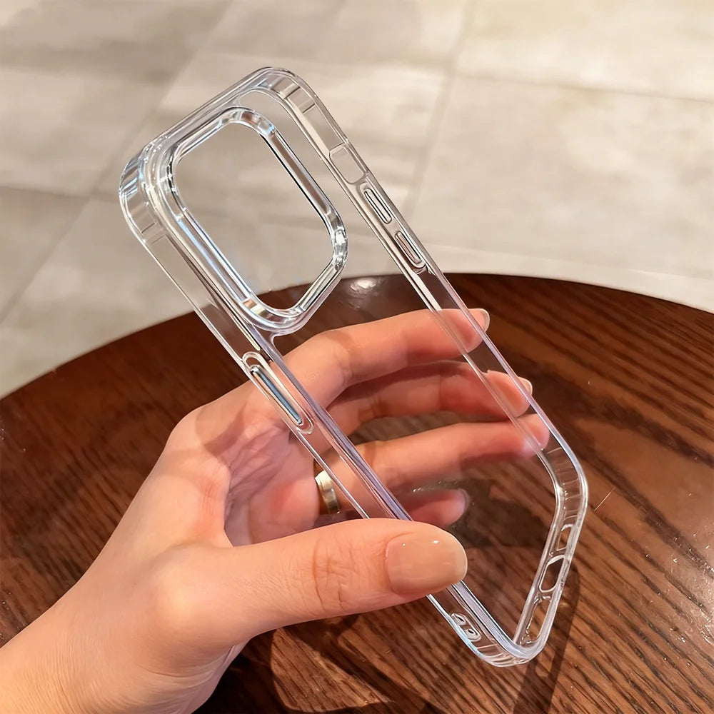 Funda Transparente Acrílica para iPhone — Ultra Clara y Resistente