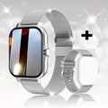 Smartwatch 1.44" – Llamadas Bluetooth, Monitor de Oxígeno y Presión Arterial para Hombre y Mujer
