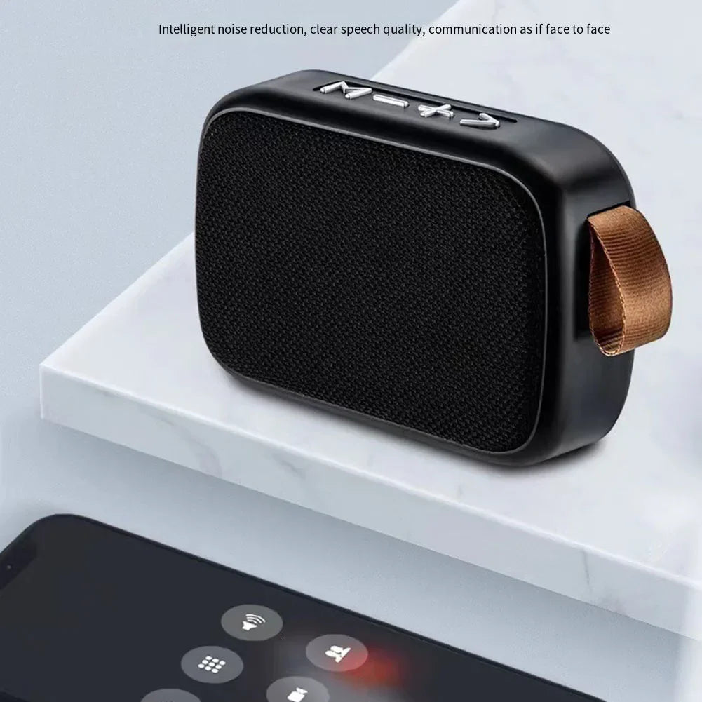 Bocina Bluetooth 5.0 Mini Portátil con Sonido 3D HiFi Estéreo
