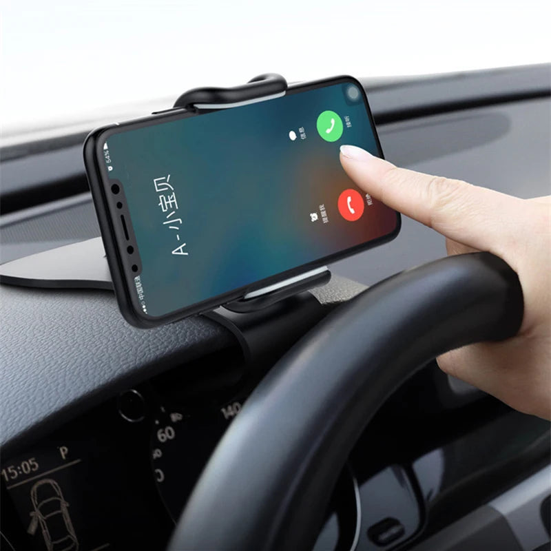 Soporte Giratorio 360° para Auto — Tablero y Parabrisas Universal