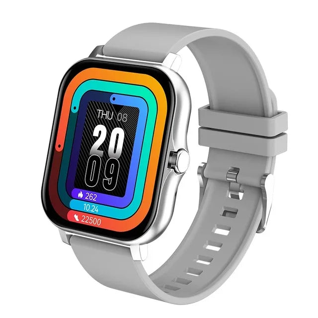 Smartwatch Deportivo 2026 – Monitor de Salud, Llamadas BT, Resistente al Agua para iOS y Android